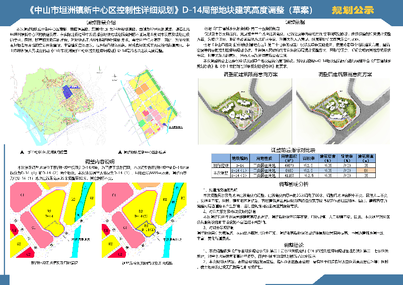 附件：《中山市坦洲鎮(zhèn)新中心區(qū)控制性詳細(xì)規(guī)劃》D-14局部地塊建筑高度調(diào)整（草案）.jpg