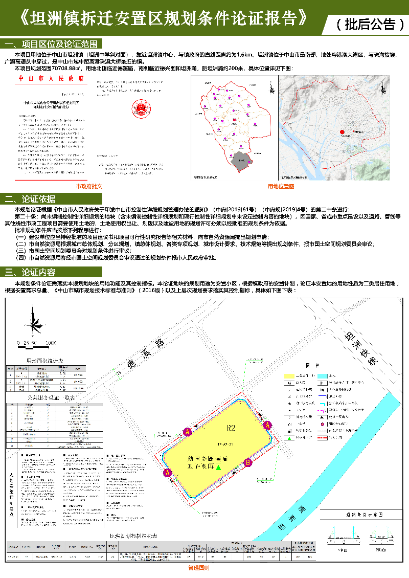 附件：《坦洲鎮(zhèn)拆遷安置區(qū)規(guī)劃條件論證報告》批后公告.jpg